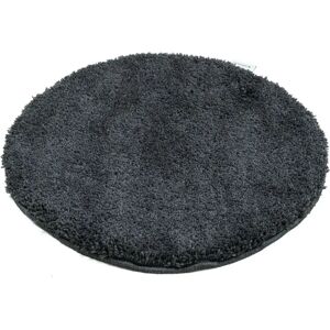 TOM TAILOR Cozy Bath UNI - Polyester Grey Round Bath Mat TOM TAILOR Cozy Bath UNI - Polyester Grey Round Bath Mat