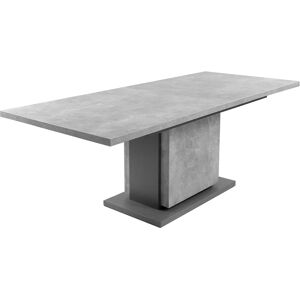 byLIVING Britta Verstellbarer Esstisch - Beton-Optik - 160-215cm byLIVING Britta Verstellbarer Esstisch - Beton-Optik - 160-215cm
