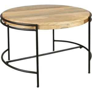 byLiving Hanna runder Mango Couchtisch - Couchtisch byLiving Hanna runder Mango Couchtisch - Couchtisch
