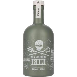 Rhum Sea Shepherd - Soutien aux océans - 40% vol. 0,7 l - Publicité Rhum Sea Shepherd - Soutien aux océans - 40% vol. 0,7 l - Publicité