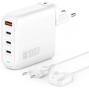 4smarts GaN Flex Pro 100W USB Ladegerät - Schnelles & Mehrfach Ports 4smarts GaN Flex Pro 100W USB Ladegerät - Schnelles & Mehrfach Ports