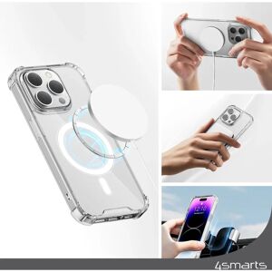 Apple iPhone 15 Transparentes MagSafe Cover - 4smarts Ibiza Apple iPhone 15 Transparentes MagSafe Cover - 4smarts Ibiza