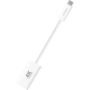 4smarts USB-C til HDMI Kabel - 15cm Hvid 4smarts USB-C til HDMI Kabel - 15cm Hvid