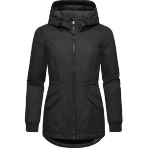RAGWEAR Dowey Warm Sort Vinterjakke - Winter Jacket RAGWEAR Dowey Warm Sort Vinterjakke - Winter Jacket