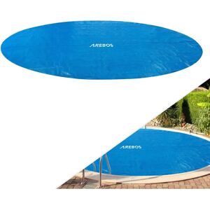 AREBOS Pool Solar Cover Ø4.57m Blue - Pool Solar Cover AREBOS Pool Solar Cover Ø4.57m Blue - Pool Solar Cover