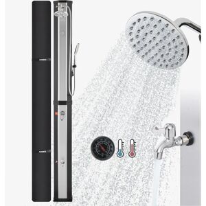 Arebos Garden/Pool Solar Shower with Thermometer & Hand Shower Arebos Garden/Pool Solar Shower with Thermometer & Hand Shower