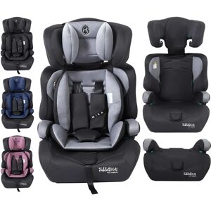 Asiento de Coche Arebos Fablekids Mika - Arnés de 3 Puntos - Regulable - Gris Asiento de Coche Arebos Fablekids Mika - Arnés de 3 Puntos - Regulable - Gris