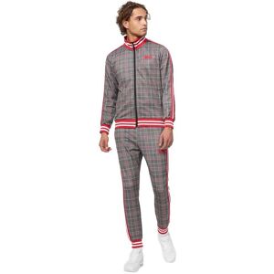 Lonsdale Glatrigill Tracksuit - Men's White/Black/Red 3XL Lonsdale Glatrigill Tracksuit - Men's White/Black/Red 3XL