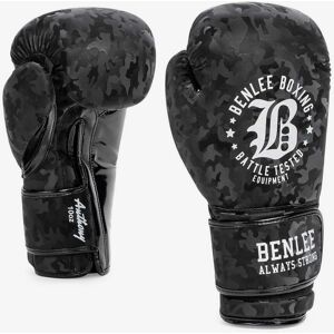 Guantes de Boxeo Benlee Anthony Cuero sintético negro / plateado 10 oz - Guantes de boxeo Guantes de Boxeo Benlee Anthony Cuero sintético negro / plateado 10 oz - Guantes de boxeo