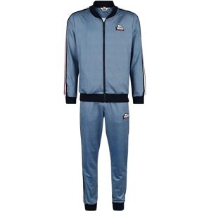 Lonsdale Gairsay Survêtement Slim Fit - Denim Bleu - Homme - Publicité Lonsdale Gairsay Survêtement Slim Fit - Denim Bleu - Homme - Publicité