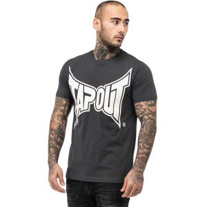 Tapout Pánské tričko Logo anthracite/offwhite L - Tričko Tapout Pánské tričko Logo anthracite/offwhite L - Tričko