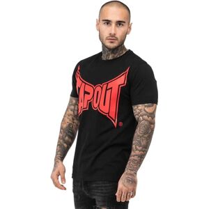 Tapout Pánské tričko Logo černé / červené M - Tričko Tapout Pánské tričko Logo černé / červené M - Tričko