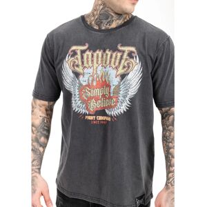Tapout Dellano Tricou gri spălăcit pentru bărbați L - Îmbrăcăminte sportivă Tapout Dellano Tricou gri spălăcit pentru bărbați L - Îmbrăcăminte sportivă