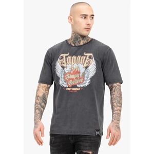 Tapout Men's washed grey XL T-Shirt - Casual Sportswear Tapout Men's washed grey XL T-Shirt - Casual Sportswear