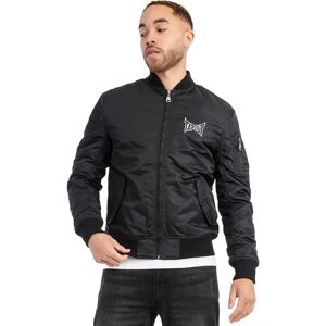 Geacă de tranziție pentru bărbați Tapout Chashiers negru/alb Geacă de tranziție pentru bărbați Tapout Chashiers negru/alb