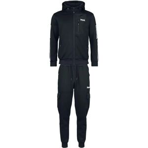 Lonsdale Bulough Black/White Tracksuit Lonsdale Bulough Black/White Tracksuit