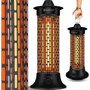 KESSER Calefactor de suelo infrarrojo - 1200W Calefacción eficiente KESSER Calefactor de suelo infrarrojo - 1200W Calefacción eficiente