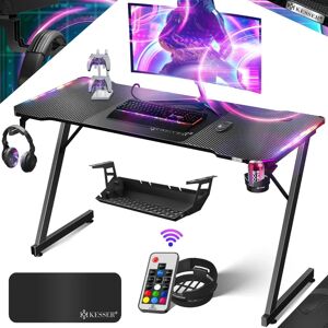 KESSER - Ultimate Gaming Table - Z-Frame - Porte-gobelet - Desk - Publicité KESSER - Ultimate Gaming Table - Z-Frame - Porte-gobelet - Desk - Publicité