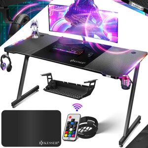 KESSER - Ultimate Gaming Table - Z-Frame - Cup Holder - Bureau de jeu - Publicité KESSER - Ultimate Gaming Table - Z-Frame - Cup Holder - Bureau de jeu - Publicité