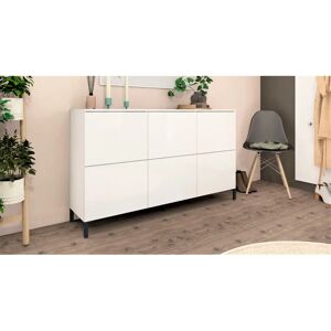 BORCHARDT MÖBEL Haama Sideboard - 6-türig, weiß matt BORCHARDT MÖBEL Haama Sideboard - 6-türig, weiß matt