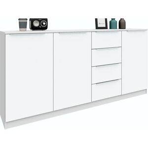 BORCHARDT MÖBEL Oliva Weiß Highboard - Highboard BORCHARDT MÖBEL Oliva Weiß Highboard - Highboard