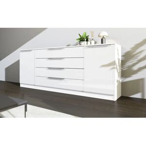 BORCHARDT MÖBEL Oliva Weiß Sideboard - Sideboard BORCHARDT MÖBEL Oliva Weiß Sideboard - Sideboard