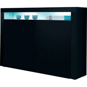 BORCHARDT MÖBEL Santa Fe Highboard - Modernes Schwarzes Möbel BORCHARDT MÖBEL Santa Fe Highboard - Modernes Schwarzes Möbel