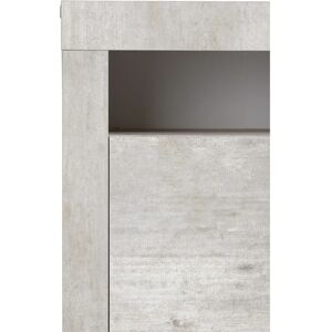 BORCHARDT MÖBEL Santa Fe - Grau Modern Highboard mit RGB-Beleuchtung BORCHARDT MÖBEL Santa Fe - Grau Modern Highboard mit RGB-Beleuchtung