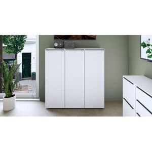 BORCHARDT MÖBEL Tom Weiß 3-türiger Aktenschrank BORCHARDT MÖBEL Tom Weiß 3-türiger Aktenschrank