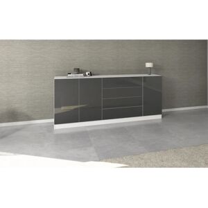BORCHARDT MÖBEL Vaasa - Weiß, 4 Schubladen, 3 Türen - Sideboard BORCHARDT MÖBEL Vaasa - Weiß, 4 Schubladen, 3 Türen - Sideboard