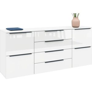 Sideboard BORCHARDT MÖBEL Tom - Hochglanz Weiß - Sideboard Sideboard BORCHARDT MÖBEL Tom - Hochglanz Weiß - Sideboard