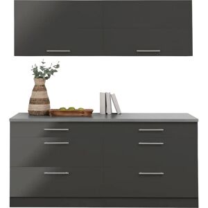 WIHO KÜCHEN Cali - Anthrazit Grau Küchen Set WIHO KÜCHEN Cali - Anthrazit Grau Küchen Set