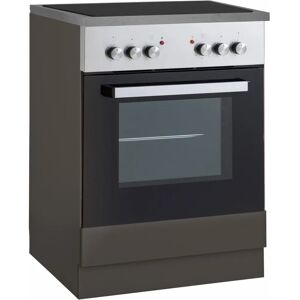 WIHO KÜCHEN Cali Küchenschrank - Anthrazit Matt/Glanz - 60cm WIHO KÜCHEN Cali Küchenschrank - Anthrazit Matt/Glanz - 60cm