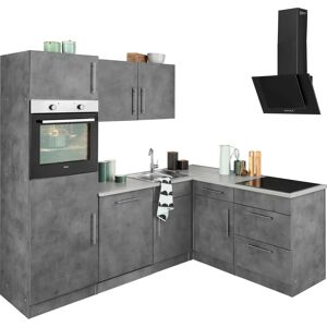 WIHO KÜCHEN Cali Komplett Eckküchen-Set - 230x170 cm, Grau WIHO KÜCHEN Cali Komplett Eckküchen-Set - 230x170 cm, Grau