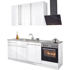 Wiho Küchen Chicago Weiß Küchenzeile - Komplettset Wiho Küchen Chicago Weiß Küchenzeile - Komplettset