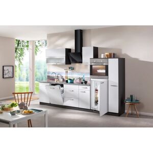 WIHO KÜCHEN Michigan Weiß & Anthrazit Apothekerschrank - Arzneischrank WIHO KÜCHEN Michigan Weiß & Anthrazit Apothekerschrank - Arzneischrank