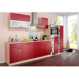 WIHO KÜCHEN Montana - Burgund, Sonoma Eiche, 50cm, 85cm, 60cm - Unterschrank WIHO KÜCHEN Montana - Burgund, Sonoma Eiche, 50cm, 85cm, 60cm - Unterschrank