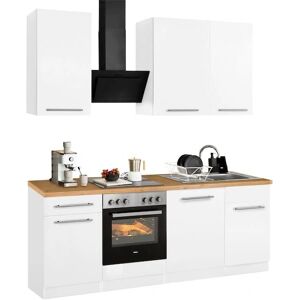 WIHO KÜCHEN Unna - Komplett Küchen-Set - 220cm x 60cm WIHO KÜCHEN Unna - Komplett Küchen-Set - 220cm x 60cm