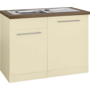 WIHO KÜCHEN Unna Küchenschrank - Magnolia, Beige, 110cm WIHO KÜCHEN Unna Küchenschrank - Magnolia, Beige, 110cm