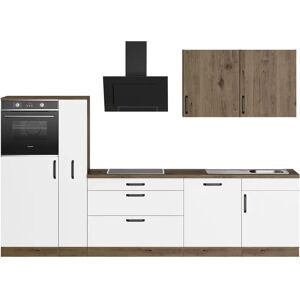 Hanseatic Elba Küchen-Set - Weiß, 310cm x 60cm - Küchenzeile Hanseatic Elba Küchen-Set - Weiß, 310cm x 60cm - Küchenzeile
