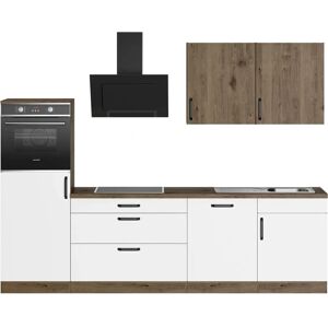 WIHO KÜCHEN Elba - Weiße Küchenzeile - 280cm x 60cm - Küche WIHO KÜCHEN Elba - Weiße Küchenzeile - 280cm x 60cm - Küche