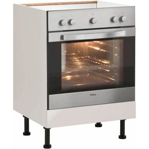 WIHO Nisos Küchenschrank - Beige, 60cm breit, Verstellbare Füße WIHO Nisos Küchenschrank - Beige, 60cm breit, Verstellbare Füße