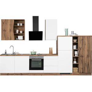 Kochstation KS-Bruneck Komplettküchen-Set - Küche: Wotaneiche/Weiß Matt Kochstation KS-Bruneck Komplettküchen-Set - Küche: Wotaneiche/Weiß Matt