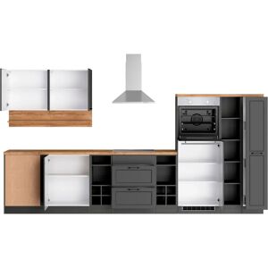 Kochstation KS-Lana Komplettküchen-Set - Grau Kochstation KS-Lana Komplettküchen-Set - Grau