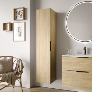 Bernstein Armoire Murale - Chêne blanchie - Charnières flexibles - 35x165x35cm - Publicité Bernstein Armoire Murale - Chêne blanchie - Charnières flexibles - 35x165x35cm - Publicité