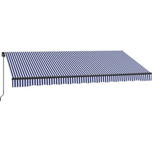 Outsunny 4x3m Seinään asennettava parvekesuoja - UV-suoja, alumiini Outsunny 4x3m Seinään asennettava parvekesuoja - UV-suoja, alumiini