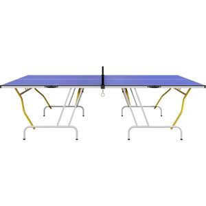 SPORTNOW Faltbare Tischtennisplatte - Blau - Indoor/Outdoor SPORTNOW Faltbare Tischtennisplatte - Blau - Indoor/Outdoor