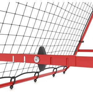 HOMCOM - Rebounder - Teräs - Punainen - Football Rebounder HOMCOM - Rebounder - Teräs - Punainen - Football Rebounder