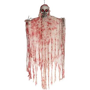 Horror-Shop - Blutiges Skelett - 170 cm - Beige - Halloween-Animatronik Horror-Shop - Blutiges Skelett - 170 cm - Beige - Halloween-Animatronik