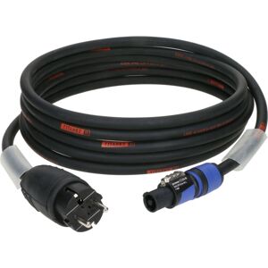 Klotz PT2-GA Black 10 m PowerCON Power plug type F - Power Cable Klotz PT2-GA Black 10 m PowerCON Power plug type F - Power Cable